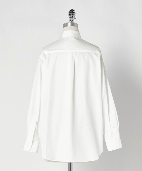 LOEFF(ロエフ)の「<LOEFF>コットン ブロード レギュラーカラーシャツ(シャツ/ブラウス・レディース・ホワイト/コバルトブルー/ネイビー/ライトブルー/ブラウン系・0/1)」の18枚目の写真