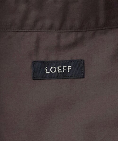 LOEFF（ロエフ）の「＜LOEFF＞コットン ブロード レギュラーカラーシャツ（シャツ/ブラウス・レディース・ホワイト/コバルトブルー/ネイビー・0/1）」の8枚目の写真