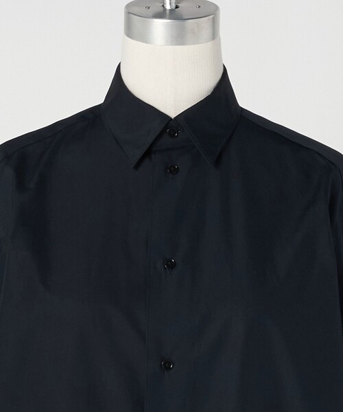 LOEFF（ロエフ）の「＜LOEFF＞コットン ブロード レギュラーカラーシャツ（シャツ/ブラウス・レディース・ホワイト/コバルトブルー/ネイビー・0/1）」の11枚目の写真