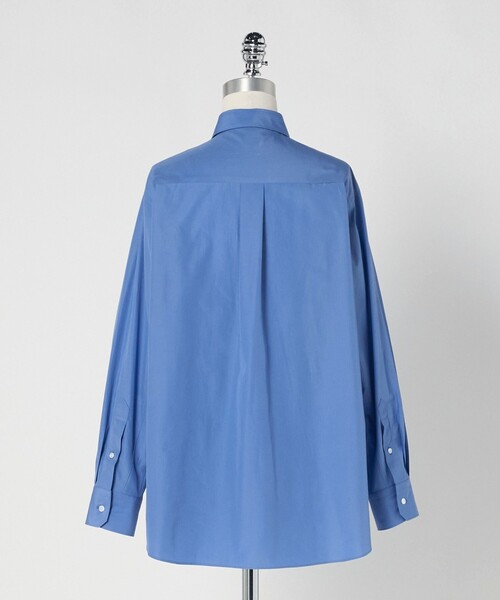 LOEFF（ロエフ）の「＜LOEFF＞コットン ブロード レギュラーカラーシャツ（シャツ/ブラウス・レディース・ホワイト/コバルトブルー/ネイビー・0/1）」の16枚目の写真