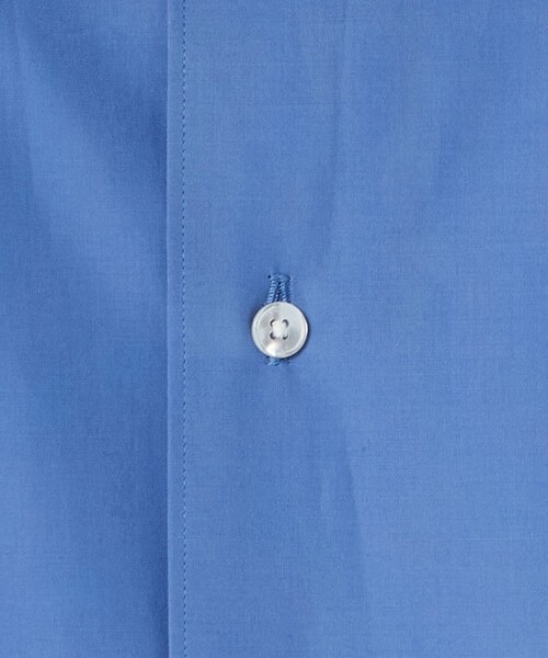 LOEFF（ロエフ）の「＜LOEFF＞コットン ブロード レギュラーカラーシャツ（シャツ/ブラウス・レディース・ホワイト/コバルトブルー/ネイビー・0/1）」の18枚目の写真