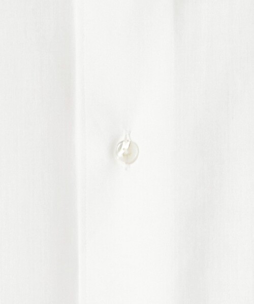 LOEFF（ロエフ）の「＜LOEFF＞コットン ブロード レギュラーカラーシャツ（シャツ/ブラウス・レディース・ホワイト/コバルトブルー/ネイビー・0/1）」の4枚目の写真