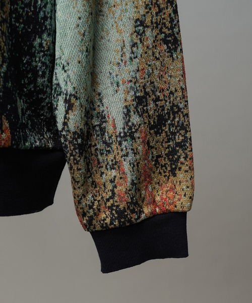 MAISON SPECIAL（メゾンスペシャル）の「《UNISEX》Abstract Jacquard Prime-Over Crew Neck Knit Pullover/アブストラクトジャガードプライムオーバークルーネックニットプルオーバー【MAISON SPECIAL/メゾンスペシャル】（ニット/セーター・メンズ・その他1/その他2・0/1/2）」の21枚目の写真