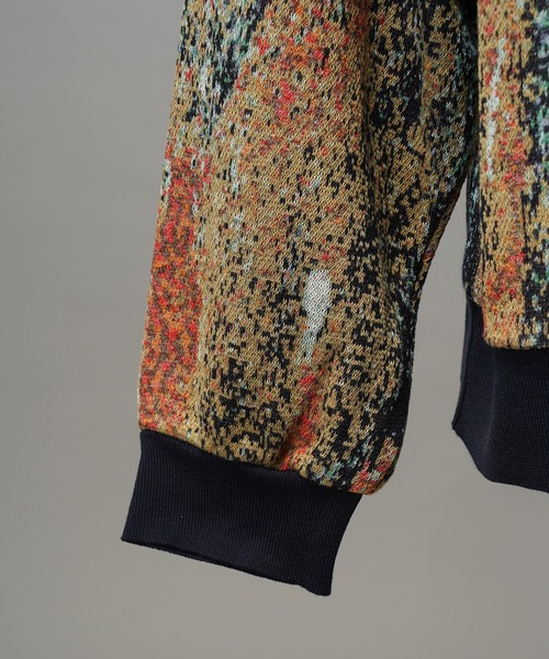 MAISON SPECIAL（メゾンスペシャル）の「《UNISEX》Abstract Jacquard Prime-Over Crew Neck Knit Pullover/アブストラクトジャガードプライムオーバークルーネックニットプルオーバー【MAISON SPECIAL/メゾンスペシャル】（ニット/セーター・メンズ・その他1/その他2・0/1/2）」の22枚目の写真