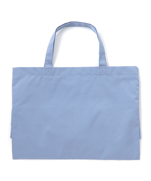 BeBe（ベベ）の「花柄切り替えフリルレッスンバッグ（トートバッグ・キッズ・ピンク/ブルー・FREE）」の3枚目の写真