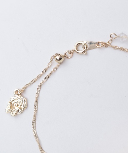 axes femme(アクシーズファム)の「ディヴェールショコラブレス(ブレスレット・レディース・ピンク/ゴールド・FREE)」の13枚目の写真