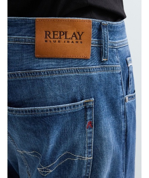 REPLAY(リプレイ)の「スリムストレートフィットGROVER 超軽量デニム(デニムパンツ・メンズ・ブルー・W28xL32/W36xL32/W34xL32/W33xL32/W32xL32/W31xL32/W30xL32/W29xL32)」の6枚目の写真