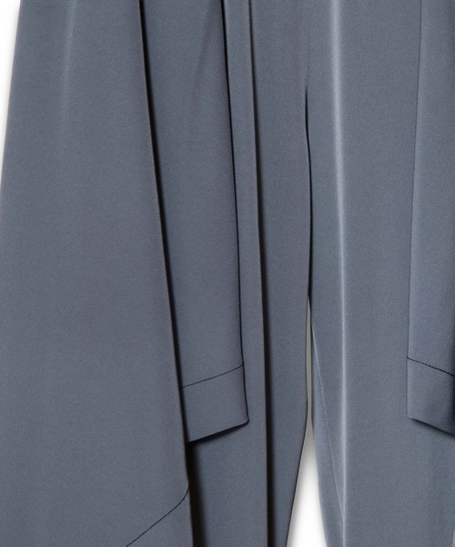 OSMOSIS（オズモーシス）の「サイドレイヤードパンツ（その他パンツ・レディース・ブラック/カーキ/グレー・ONE SIZE）」の17枚目の写真