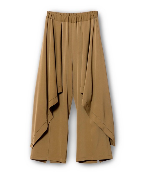 OSMOSIS（オズモーシス）の「サイドレイヤードパンツ（その他パンツ・レディース・ブラック/カーキ/グレー・ONE SIZE）」の18枚目の写真