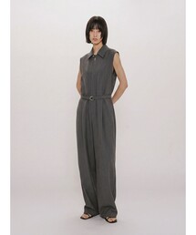MIDIUMISOLID | MIDIUMISOLID for Ladies スキッパージャンプスーツ(その他パンツ)