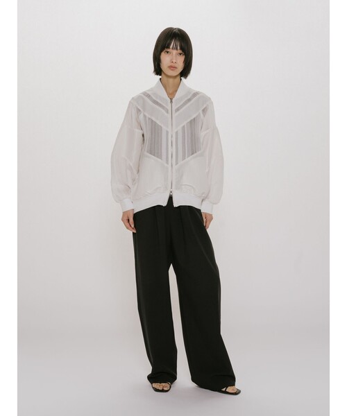 MIDIUMISOLID(ミディウミソリッド)の「MIDIUMISOLID for Ladies スキッパージャンプスーツ(その他パンツ・レディース・チャコールグレー/ブラック/ベージュ・36/38)」の16枚目の写真