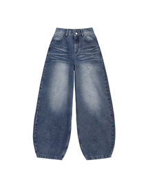 ODD STUDIO（オッドスタジオ）の「ソルトウォッシングバルーンフィットデニムパンツ - BLUE（デニムパンツ）」