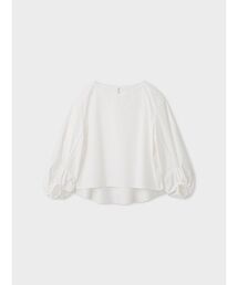 【洗える】UVカットボリュームスリーブブラウス
