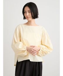 【洗える】UVカットボリュームスリーブブラウス