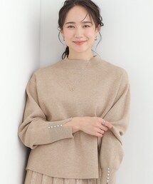 SHOO・LA・RUE | 【洗濯機可/セットアップ可/S-LL】新色追加 インせず着られる もちもち裾ラウンドニット(ニット/セーター)