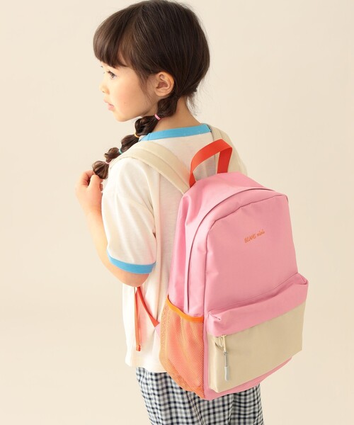 BEAMS mini(ビームスミニ)の「カラーデイパック 2026SS(バックパック/リュック・キッズ・グリーン/ピンク/ベージュ・ONE SIZE)」の10枚目の写真
