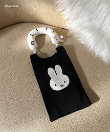MIIA（ミーア）の「miffy 2wayニットリボンバッグ（ショルダーバッグ）」