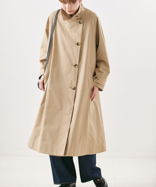 journal standard L'essage(ジャーナルスタンダードレサージュ)の「アーティローザテントラインコート(その他アウター・レディース・ベージュ・FREE)」の8枚目の写真