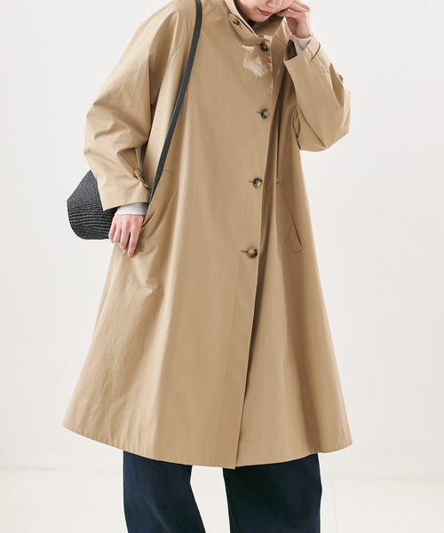 journal standard L'essage(ジャーナルスタンダードレサージュ)の「アーティローザテントラインコート(その他アウター・レディース・ベージュ・FREE)」の9枚目の写真