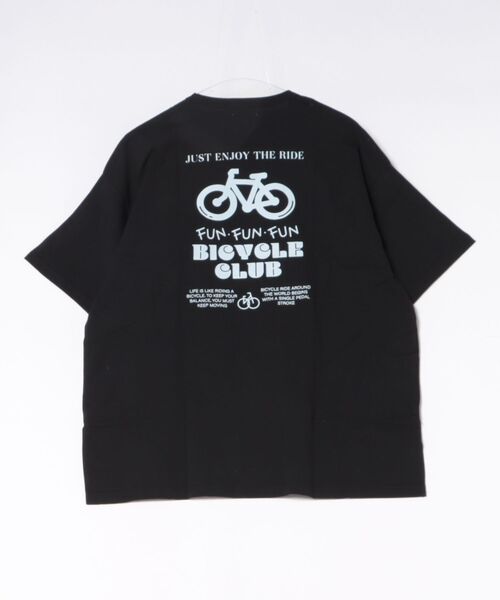 GENERATOR(ジェネレーター)の「GENERATOR/ジェネレーター BICYCLE Tシャツ(Tシャツ/カットソー・レディース・ベージュ系その他/ホワイト/ブラック・F)」の9枚目の写真