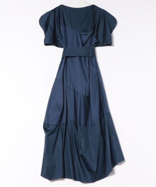 Vivienne Westwood(ヴィヴィアンウエストウッド)の「レンチングエコウ゛ェロ繊維×オーガニックコットン天竺ドレス(ワンピース・レディース・ブルー系その他/ブラック系その他・FREE)」の3枚目の写真