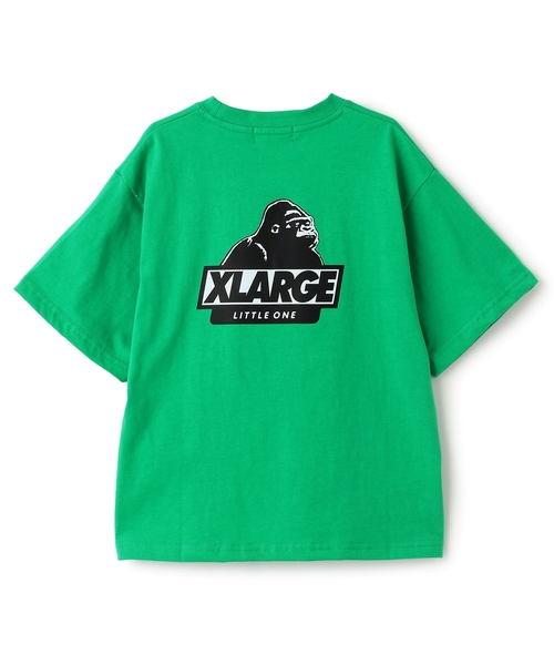 XLARGE KIDS(エクストララージキッズ)の「スランテッドOGバックプリント半袖Tシャツ(Tシャツ/カットソー・キッズ・ホワイト/グリーン/ブラック/オレンジ・140cm/90cm/110cm/100cm/120cm/130cm/80cm)」の8枚目の写真