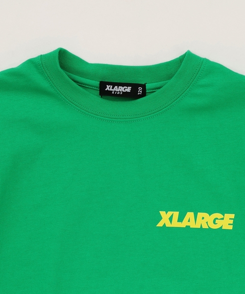 XLARGE KIDS(エクストララージキッズ)の「スランテッドOGバックプリント半袖Tシャツ(Tシャツ/カットソー・キッズ・ホワイト/グリーン/ブラック/オレンジ・140cm/90cm/110cm/100cm/120cm/130cm/80cm)」の9枚目の写真