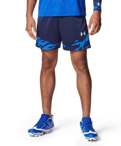 UNDER ARMOUR(アンダーアーマー)の「UAヤード テック ショーツ(ベースボール/メンズ)(その他パンツ・メンズ・ネイビー・L/M/XL/2XL/S/3XL)」の1枚目の写真