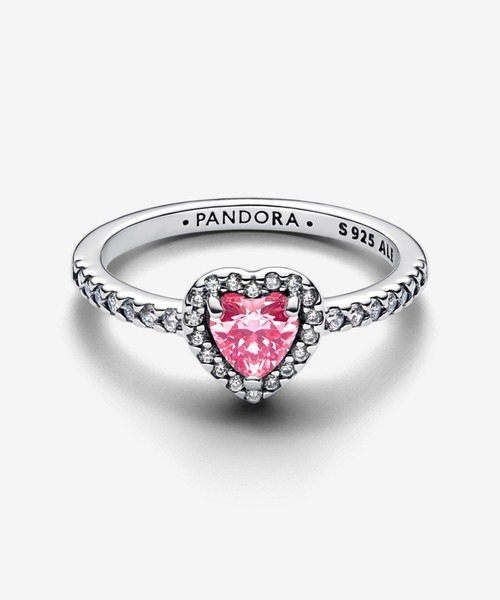 PANDORA(パンドラ)の「エレベイテッド ハート リング(リング・レディース・グリーン/レッド/ホワイト/イエロー/ライトパープル/ロイヤルブルー/ピンク/ブルー/フューシャピンク/ダークグリーン/ライトブルー・54/52/50/48/56/60/58)」の20枚目の写真