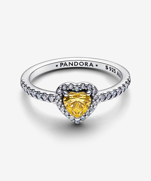 PANDORA(パンドラ)の「エレベイテッド ハート リング(リング・レディース・グリーン/レッド/ホワイト/イエロー/ライトパープル/ロイヤルブルー/ピンク/ブルー/フューシャピンク/ダークグリーン/ライトブルー・54/52/50/48/56/60/58)」の19枚目の写真