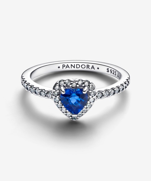 PANDORA(パンドラ)の「エレベイテッド ハート リング(リング・レディース・グリーン/レッド/ホワイト/イエロー/ライトパープル/ロイヤルブルー/ピンク/ブルー/フューシャピンク/ダークグリーン/ライトブルー・54/52/50/48/56/60/58)」の17枚目の写真