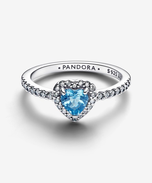 PANDORA(パンドラ)の「エレベイテッド ハート リング(リング・レディース・グリーン/レッド/ホワイト/イエロー/ライトパープル/ロイヤルブルー/ピンク/ブルー/フューシャピンク/ダークグリーン/ライトブルー・54/52/50/48/56/60/58)」の15枚目の写真