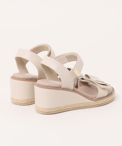 【新品】JILL STUART ウェッジサンダル リボンモチーフ サンダル 23 リボンモチーフウェッジサンダル（サンダル）｜JILL STUART（ジル