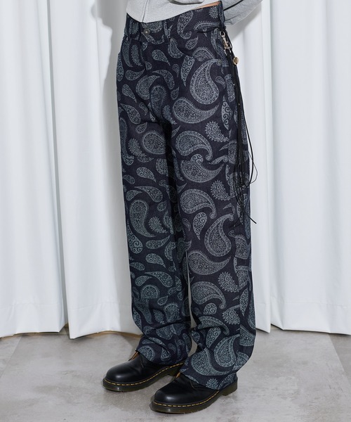 FTW（エフティダブリュー）の「【UNISEX】DOUBLE KNEE RIGID BELT PANTS（デニムパンツ・レディース・ストライプ/インディゴブルー/ブラック・SMALL/LARGE/MEDIUM）」の18枚目の写真