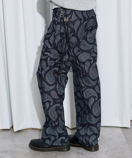 FTW（エフティダブリュー）の「【UNISEX】DOUBLE KNEE RIGID BELT PANTS（デニムパンツ・レディース・ストライプ/インディゴブルー/ブラック・SMALL/LARGE/MEDIUM）」の21枚目の写真