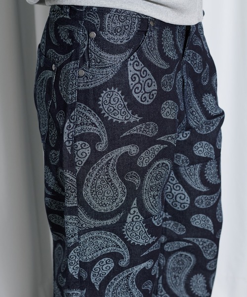 FTW（エフティダブリュー）の「【UNISEX】DOUBLE KNEE RIGID BELT PANTS（デニムパンツ・レディース・ストライプ/インディゴブルー/ブラック・SMALL/LARGE/MEDIUM）」の22枚目の写真