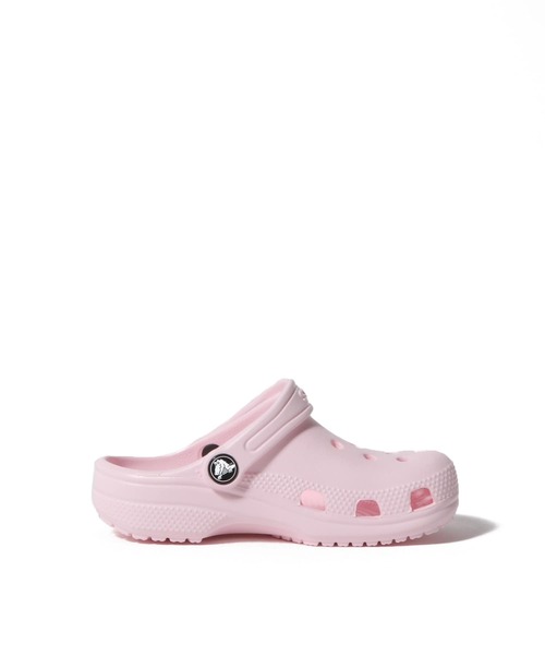 crocs(クロックス)の「CROCS / クラシック クロッグ キッズ(サンダル・キッズ・ピンク/ライトグリーン・13/12/11)」の3枚目の写真