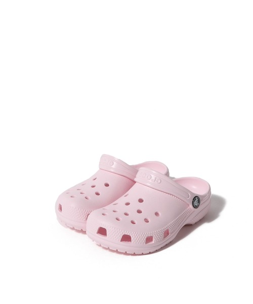 crocs(クロックス)の「CROCS / クラシック クロッグ キッズ(サンダル・キッズ・ピンク/ライトグリーン・13/12/11)」の6枚目の写真