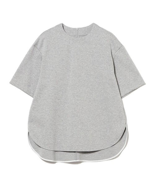 Demi-Luxe BEAMS（デミルクス ビームス）の「コットン バウンシー Tシャツ（Tシャツ/カットソー・レディース・グレー/ホワイト・ONE SIZE）」の16枚目の写真