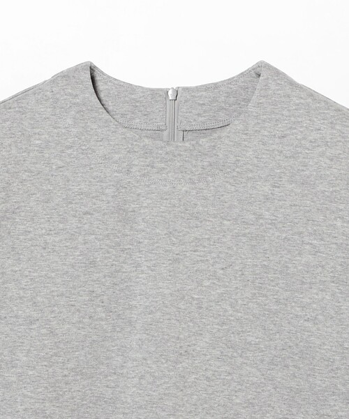 Demi-Luxe BEAMS（デミルクス ビームス）の「コットン バウンシー Tシャツ（Tシャツ/カットソー・レディース・グレー/ホワイト・ONE SIZE）」の17枚目の写真