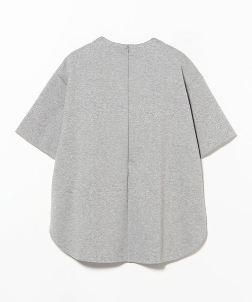 Demi-Luxe BEAMS（デミルクス ビームス）の「コットン バウンシー Tシャツ（Tシャツ/カットソー・レディース・グレー/ホワイト・ONE SIZE）」の20枚目の写真