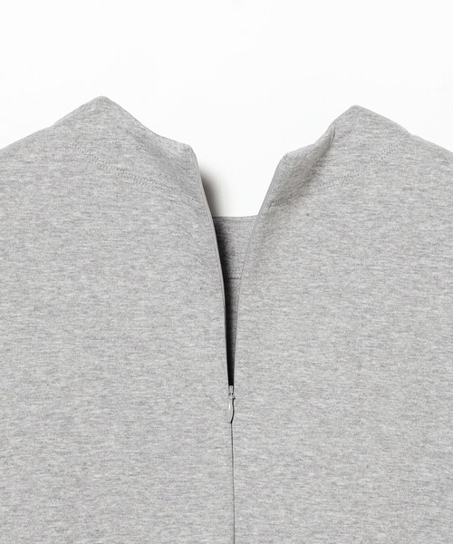 Demi-Luxe BEAMS（デミルクス ビームス）の「コットン バウンシー Tシャツ（Tシャツ/カットソー・レディース・グレー/ホワイト・ONE SIZE）」の21枚目の写真
