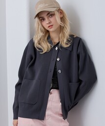 ZELDA（ゼルダ）の「【ZELDA】メタル釦カーディガン（カーディガン/ボレロ）」