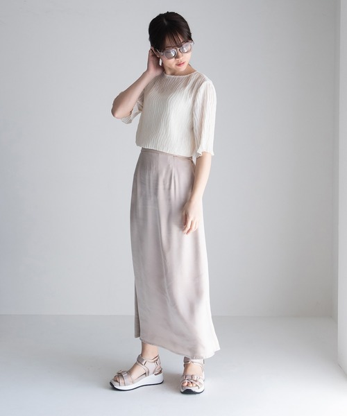 JELLY BEANS(ジェリービーンズ)の「ビジューシアースポーツサンダル(211-63367)JELLY BEANS(ジェリービーンズ)(サンダル・レディース・ライトグレー/ピンクベージュ/ブラック・L/M/S)」の22枚目の写真