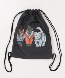 CORISCO（コリスコ）の「ポリエステルアニマル柄ナップサック(M1)（バックパック/リュック）」