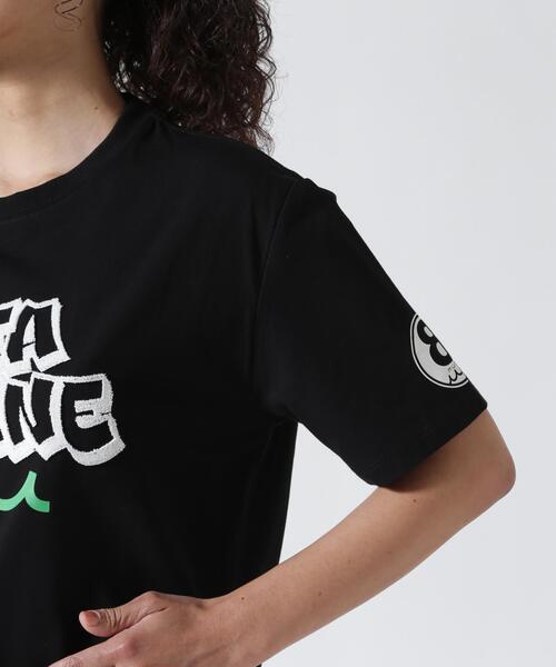 muta marine(ムータ・マリン)の「muta MARINE/ムータ マリン/別注muta Brush Tee(Tシャツ/カットソー・メンズ・ブラック/ホワイト・L/M/XL)」の8枚目の写真