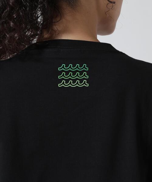 muta marine(ムータ・マリン)の「muta MARINE/ムータ マリン/別注muta Brush Tee(Tシャツ/カットソー・メンズ・ブラック/ホワイト・L/M/XL)」の10枚目の写真