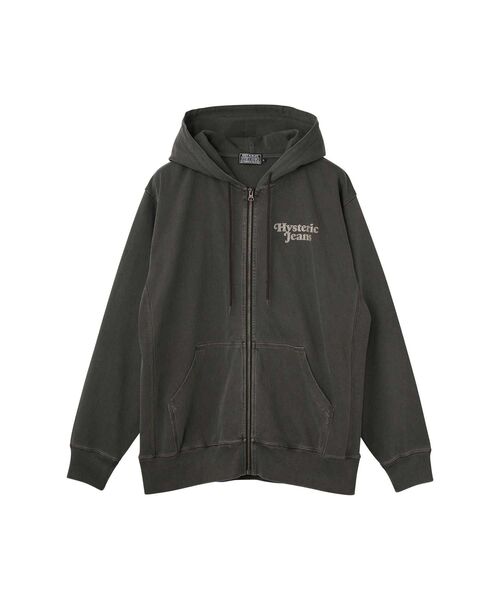 HYSTERIC GLAMOUR(ヒステリックグラマー)の「HYSTERIC JEANS パーカー(パーカー・メンズ・ブラック/ダークインディゴブルー・X-LARGE/LARGE/MEDIUM/SMALL)」の2枚目の写真