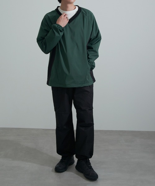 FORECAST(フォーキャスト)の「【FORECAST】防風ストレッチピステ 2282(その他トップス・メンズ・グリーン/ブラック/ネイビー・L/LL)」の15枚目の写真