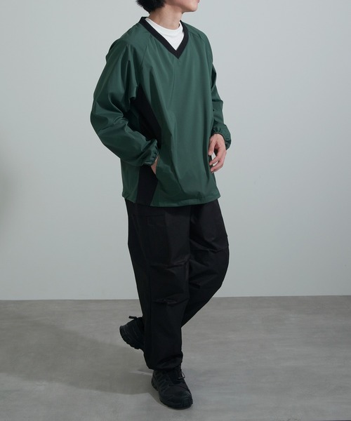 FORECAST(フォーキャスト)の「【FORECAST】防風ストレッチピステ 2282(その他トップス・メンズ・グリーン/ブラック/ネイビー・L/LL)」の16枚目の写真